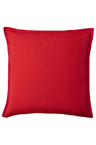 IKEA Throw Pillow Cover, Red, 50X50 cm Inner Cushion Sold Separately.