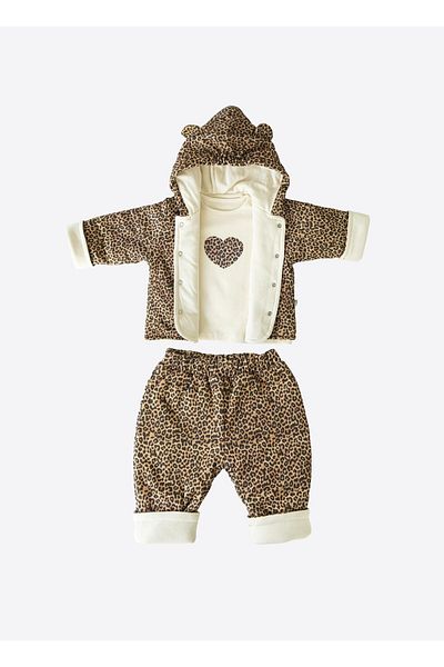 kitikate Organic Diana 3 Piece Set - Natural