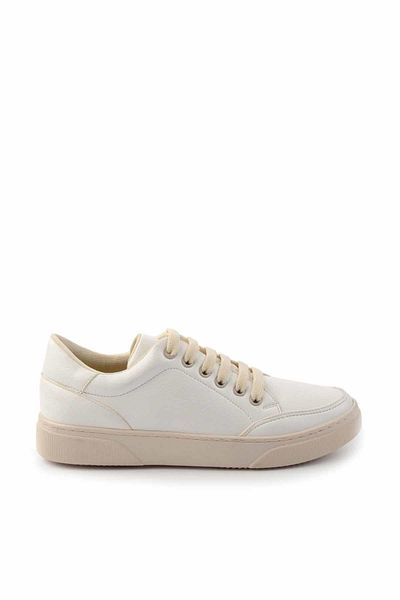 Bambi Weiß Weiß Damen Freizeitschuhe K 01763334009
