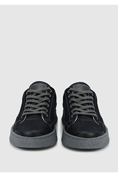 Provoq Lacivert Deri Erkek Ayakkabı