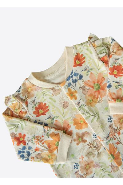 kitikate Organic Floom Hat Overalls