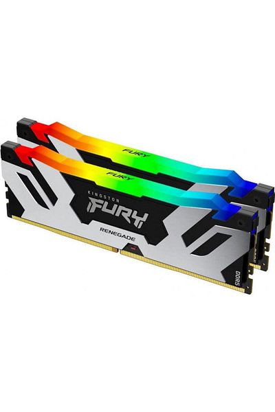 Kingston Memorii Kingston Renegade RGB, 32GB (2x16GB), DDR5, 6400MHz, CL32, Dual Channel Kit