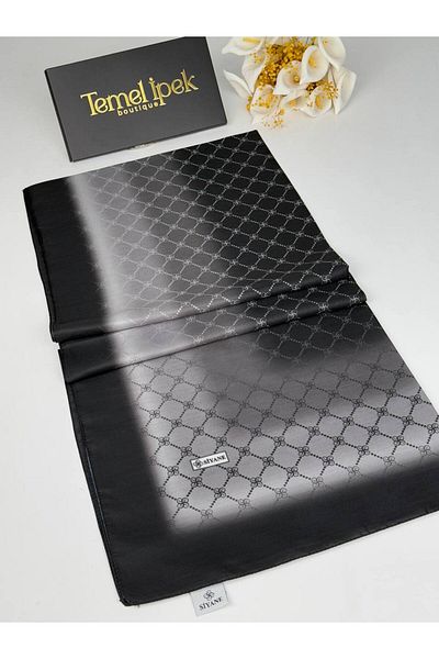 Siyane Σάλι από βαμβακερό ύφασμα με σχέδιο 75x190 cm