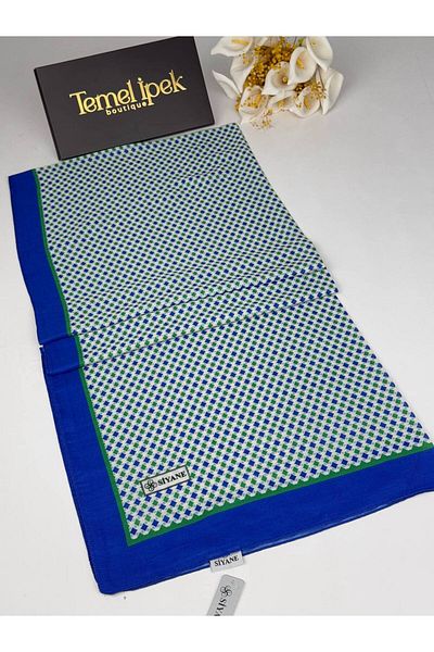 Siyane Patterned Cotton Fabric Shawl 75X190 cm