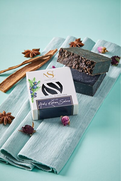 NSL NATURAL CARE El Yapımı Doğal Ardıç Katranı Sabunu