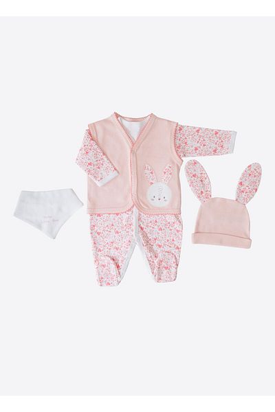kitikate Pink Organic Kiki Set of 4