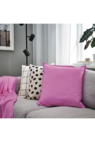 IKEA husă de pernă, roz, 50x50 cm Pernă interioară se vinde separat.