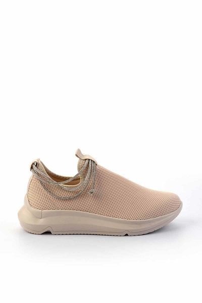 Bambi Beige Strickwaren Damen Freizeitschuhe K 01792010482