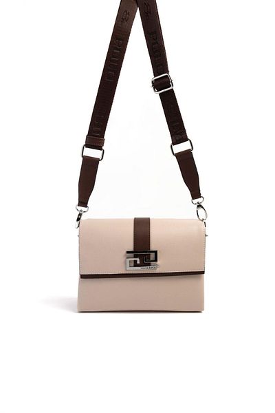 Silver Polo Geantă de damă Silver & Polo Beige - Maro SP1009