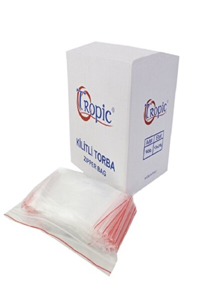 Tropic حقيبة زيبلوك مقاس 15×18 – 600 قطعة