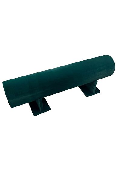 MeGass Dekor Țesătură de piele de căprioară de marime mare de producție internă Culoare verde 51 cm Stand coroană cu picioare