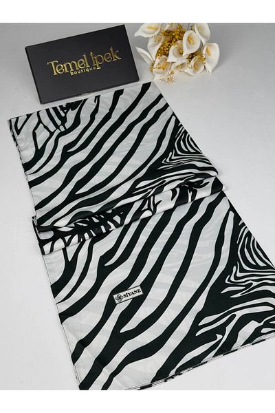 Siyane Patterned Cotton Voile Fabric Shawl 75X190 cm