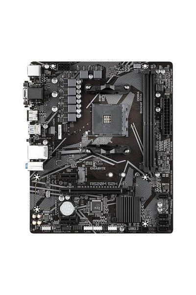 Gigabyte Placa de baza GIGABYTE A520M S2H, AMD A520, AM4, mATX