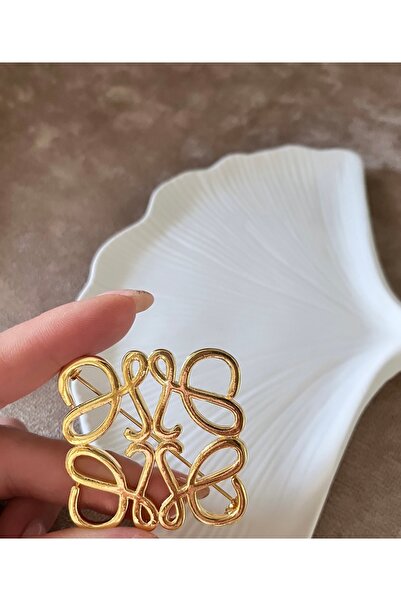 Galia Low broş gold