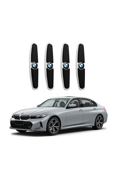 BMW Car Door Handle Protector Stickers (Set of 4) - Anti-collision & Durable, Easy Installation
