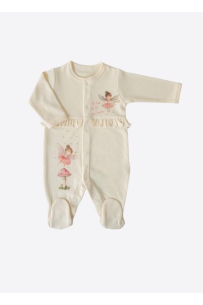 kitikate Natural Organic Fly Booties Jumpsuit