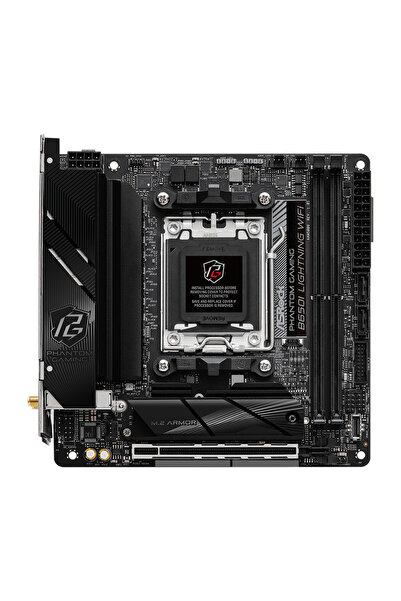 ASROCK Placa de baza ASRock B650I LIGHTNING WIFI, DDR5, AM5, AMD B650, mITX