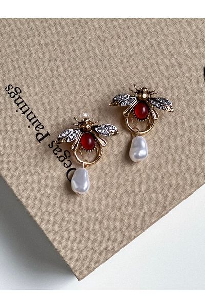 gingillo aksesuar Brand Model Bee Earrings