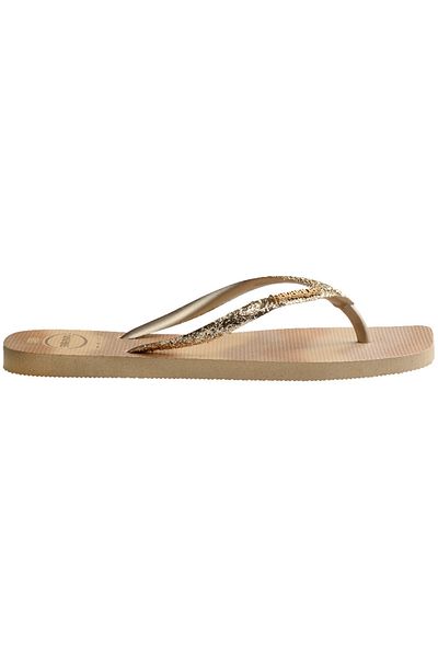 Havaianas Style Slim Square Glitter Party Beach Slippers 4149417