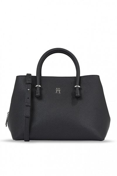 Tommy Hilfiger Geanta dama Tommy Hilfiger Emblem Satchel AW0AW15224