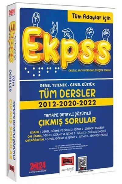 Yargı Yayınları I 2024 Ekpss Tüm Dersler Çıkmış Sorular