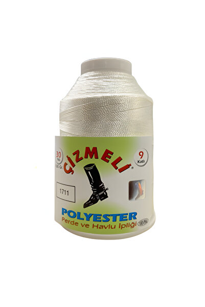 çizmeli Çizmeli Polyester Perde ve Havlu İpliği No:30 100 gr