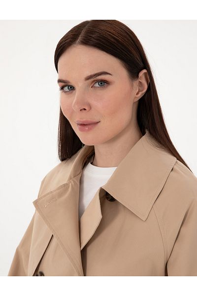 Pierre Cardin Beige Comfort Fit Trench Coat 50300848 -Vr011