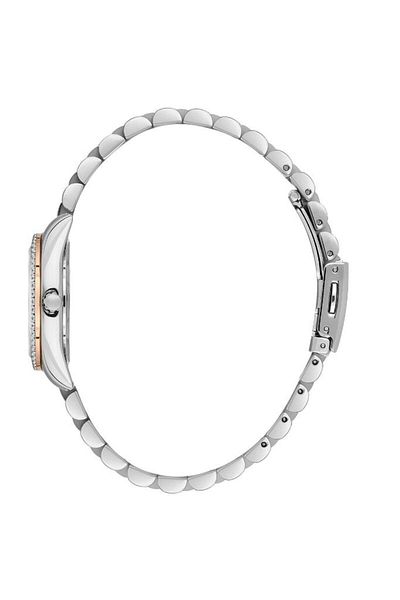 Daniel Klein Dke.1.10663-9 Stone Design 3 Atm Water Resistant Rose-Silver Women's Wristwatch