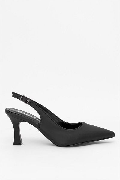 Ayakkabı Fuarı Elit Mst1170V Women's Classic Heeled Shoes Black