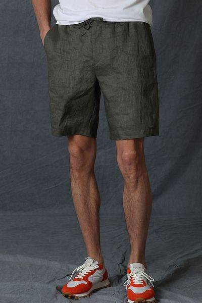 Lufian Peler Sports Men's Chino Shorts Slim Fit Khaki