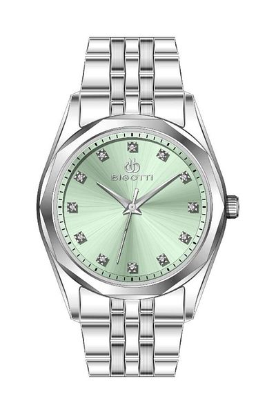 Bigotti Bg.1.10622-2 Stone Design 3 Atm Waterproof Metallic Color Women's Wristwatch