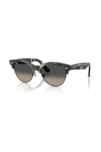 Ray-Ban Rb 2341 143371   54 Clubmaster Way Unisex Oval Gray Melted Combined S...
