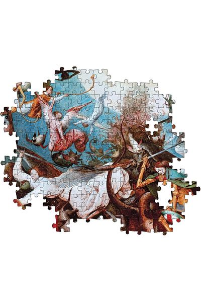 CLEMENTONI 1000 Piece Museum Collection Adult Puzzle Bruegel the Fall of the Rebel Angels
