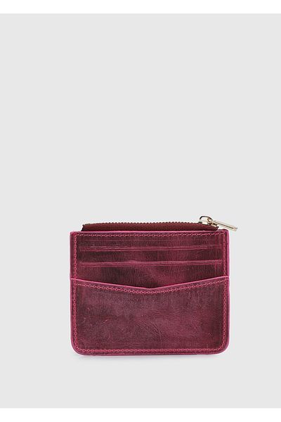 Provoq Suport card din piele Provoq 001 Flt Claret Red