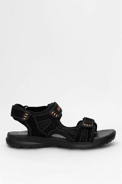 Kinetix 101934511   5m Mendez Tx 5Fx Men's Flat Sandals Black - Orange