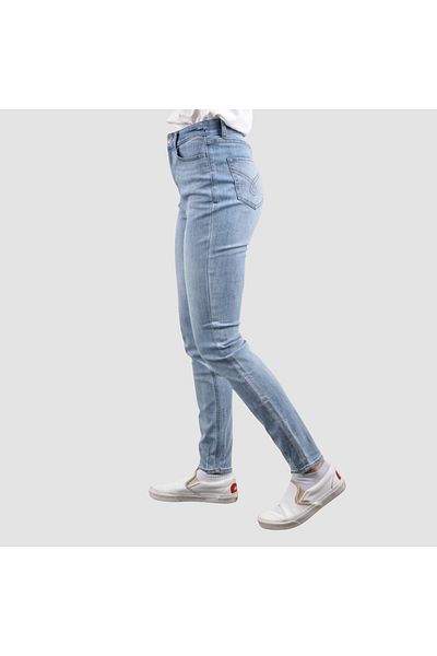 Giordano Women Denim High Waist Slim Tapered
