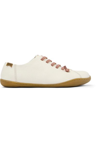 CAMPER Peu White Leather Women's Shoes K 200514 -058