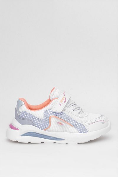 Kinetix Alb-Albastru 5P Josie P 5FX Pantofi de mers pentru copii