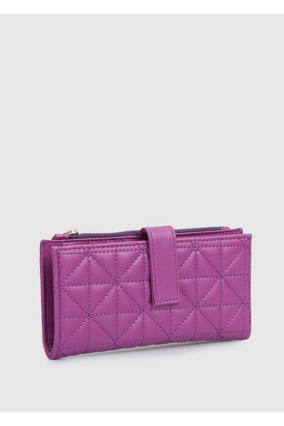 Provoq Provoq 504 Purple Plain Wallet