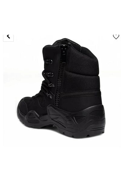 SNR Ri̇mex Tactical Boots Outdoor Boots Zipper Boots Police Beacon Soldier Boots