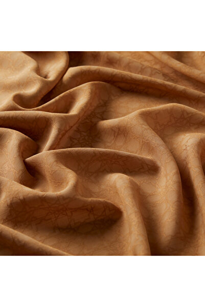 ipekevi Φουλάρι με μονόγραμμα με γάλα και καφέ τεσσάρων εποχών