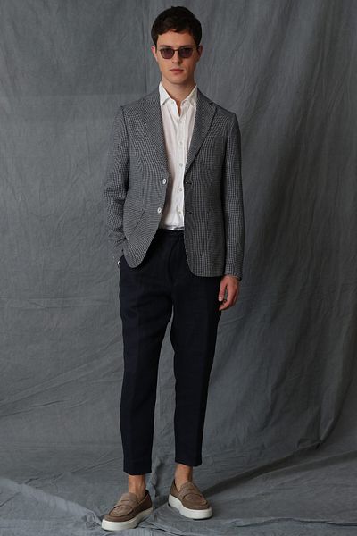 Lufian Cosı Sports Men's Blazer Jacket Slim Fit Navy Blue