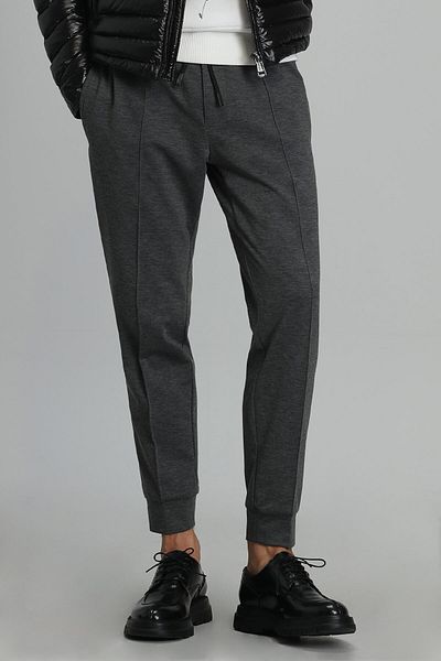 Lufian Larvi Jogger Trousers Slim Fit Dark Gray