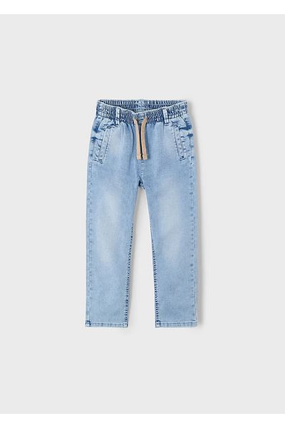 MAYORAL PANTALONI DE JOGGER MAYORAL BĂIEȚI 04-10 ANI - BLU DENIM