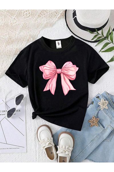 twins tailors Tricou pentru fete 3' negru-gri-alb
