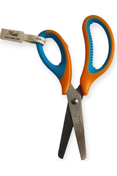 Polin Dt-600 Student Scissors with Blunt Tip Ruler