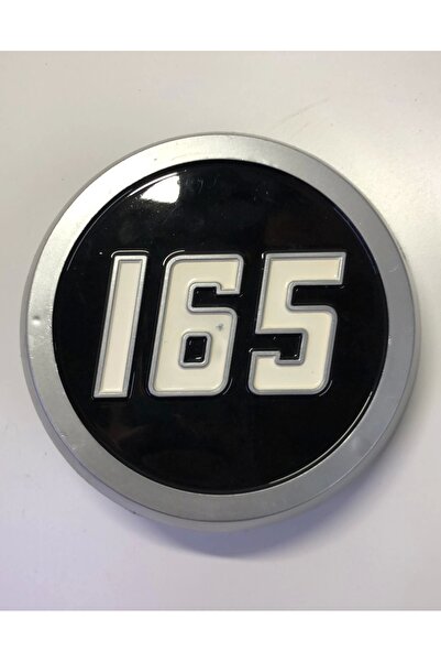 YILMAZLAR OTOMOTİV Yan Yuvarlak Arma Plastik Mf 165 Lik Uyumlu