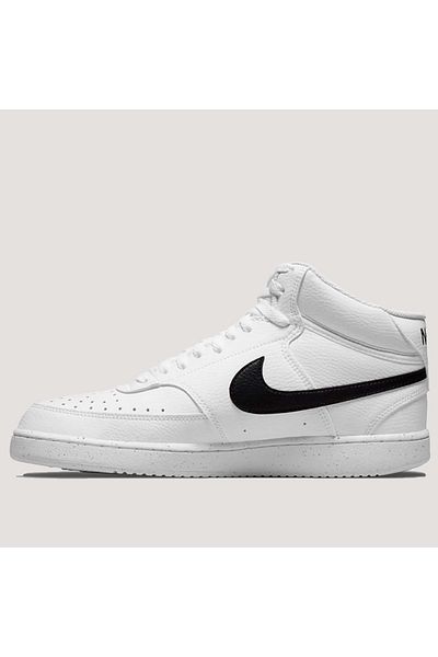 Nike Court Vision Mid Nn Dn3577 101 Ανδρικά αθλητικά παπούτσια - Λευκό-μαύρο - 45