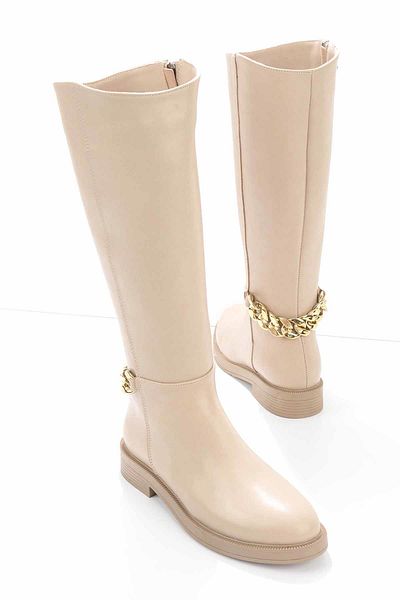 Bambi Nude Women's Boots K03826075109