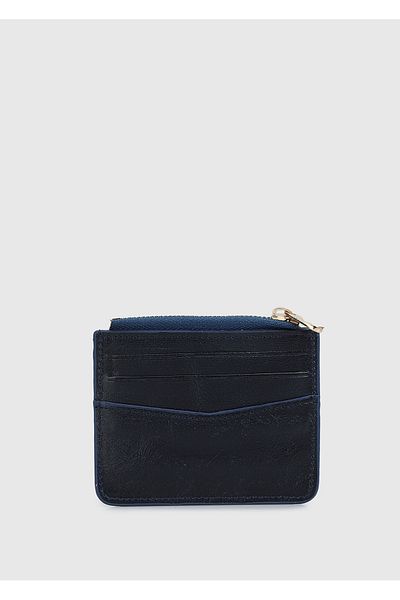 Provoq Provoq 001 Crayz Dark Blue Leather Navy Card Holder